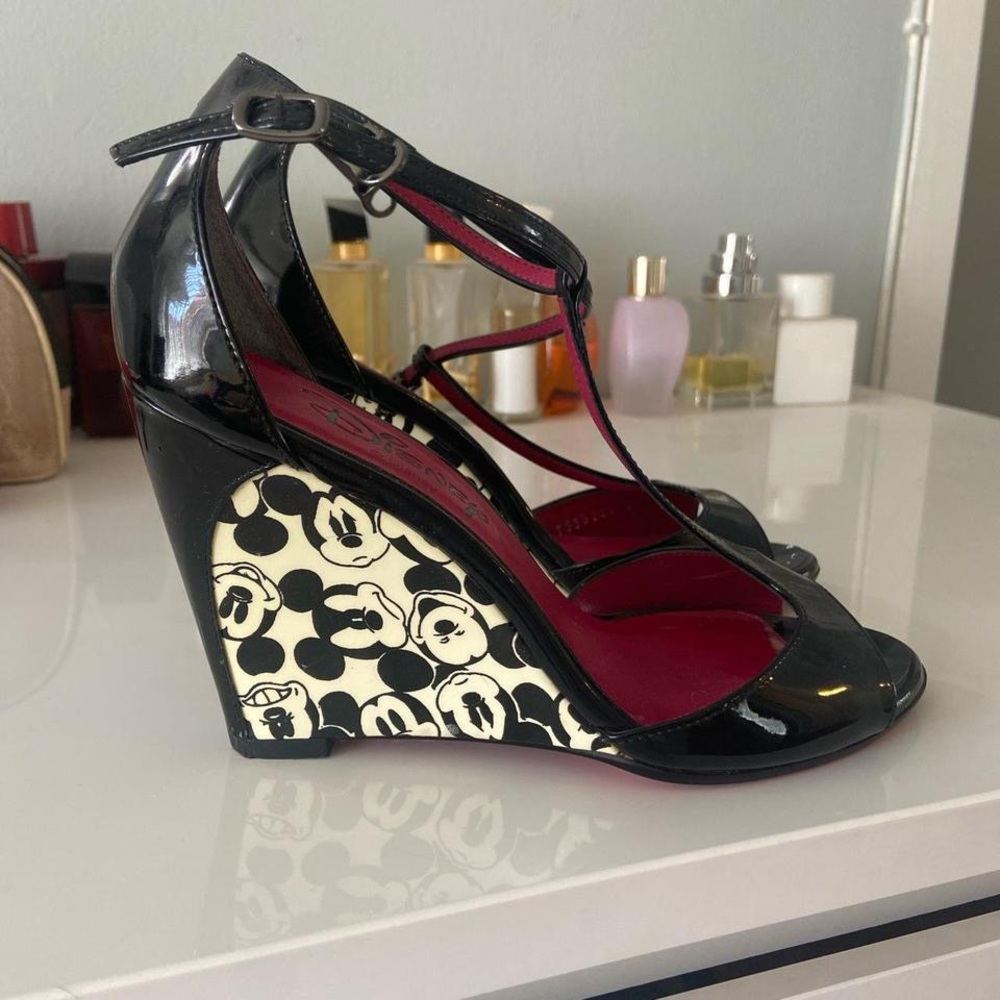 Disney Mickey Mouse wedge heels